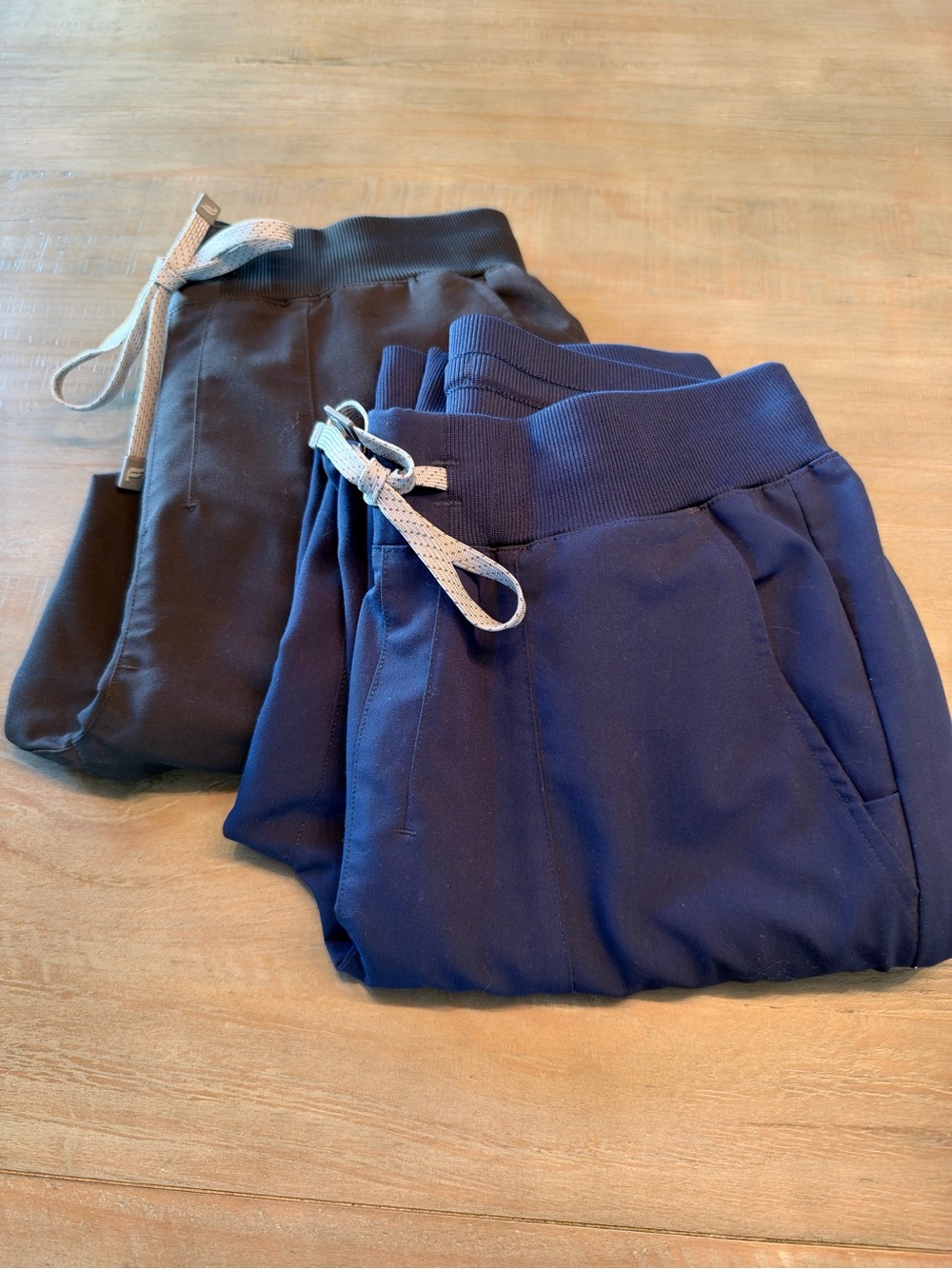 Fabletics scrub jogger bundle! “One Jogger” Pants in Navy and Black Size Small